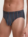 CALIDA Slip Grafic Cotton gestreift, ohne Eingriff, &uuml;berzogenem Bund, Single...