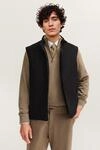 Funktionsweste BUGATTI "Drei Heizstufen", Herren, Gr. 48, schwarz (290, schwarz),