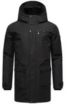 Stone Harbour Wintermantel Netaan XX Herren Kurzmantel mit kuscheliger Kapuze...