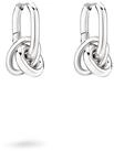 Liebeskind Berlin Paar Creolen Schmuck Geschenk Edelstahl Ohrringe Modern Knot,
