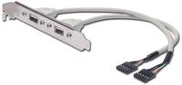 Digitus USB-Slotblechkabel USB-Kabel