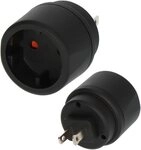 Brennenstuhl Reisestecker Euro/Konturenstecker/USA, Japan Reiseadapter Typ A...