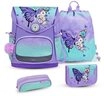 Belmil Schulranzen Compact Plus Premium Set (4-tlg., Schulranzen Set 4 tlg)