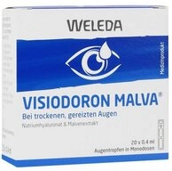 WELEDA AG Augenpflege-Set VISIODORON Malva Augentropfen in Einzeldosispipet....