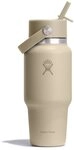 Hydro Flask Trinkflasche 24 OZ Wide Flex Straw Travel Bottle Cap, 710 ml,...
