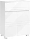VASAGLE Badkommode Badezimmerschrank, Sideboard, Badschrank, mit Doppelt&uuml;r,