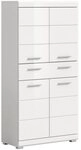 xonox.home Badm&ouml;bel-Set Scout Hochschrank Bad 4 T&uuml;ren, 1 Schublade Wei&szlig; ho,...