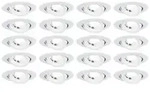 Paulmann Einbauleuchte Paulmann 99997 Einbauleuchte LED 4.8 W Wei&szlig; (matt) wei&szlig;