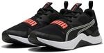 Trainingsschuh PUMA "PROSPECT", Damen, Gr. 44, schwarz (puma schwarz, glowing rot),
