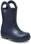 Gummistiefel CROCS "Toddler Handle It Rain Boot", M&auml;dchen, Gr. 23, blau (navy),