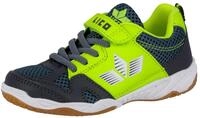 Indoorschuh LICO "Sportschuh Sport VS", M&auml;dchen, Gr. 40, grau, Synthetik, Schuhe