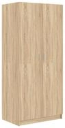 vidaXL Kleiderschrank Mehrzweckschrank Sonoma-Eiche 80x52x180 cm Holzwerkstoff