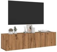 vidaXL TV-Schrank NA TV-Wandschrank Artisan-Eiche 120x30x30 cm Holzwerkstoff