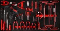 Brilliant Tools Zangenset T-Griff-Winkelstiftschl&uuml;ssel- / und Zangen-Satz in