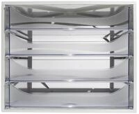 EXACOMPTA Schubladenbox ECOBOX Schubladenbox mit 4 Schubladen - Kristall -...