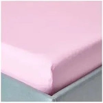 Homescapes Spannbettlaken Perkal-Spannbettlaken 160 x 200 cm &ndash; rosa, 100 %