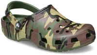 Crocs Classic Clog Hausschuh, Gartenschuh, Sommerschuh im Army-Look