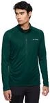 Langarmshirt VAUDE "MEN'S LARICE LIGHT SHIRT II", Herren, Gr. S, gr&uuml;n (deep pond),