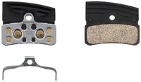 Shimano Scheibenbremse P04C-MF Scheibenbremsbelag Metall mit K&uuml;hlrippen