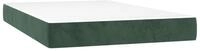 Boxspringmatratze Taschenfederkernmatratze Mittel Dunkelgr&uuml;n 120x200x20 cm...