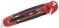 WEDO Cutter Cuttermesser Safety Standard inklusive Folienschneider rot