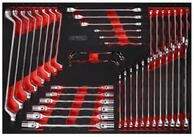 KS Tools Maulschl&uuml;ssel KS Tools Schraubenschl&uuml;ssel-Satz in Schaumstoffeinlage,