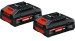 Bosch Professional EXBA18V-40 Professional Akku-Set (2 St), ohne Ladeger&auml;t blau