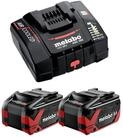 metabo Basis Set 2x LiHDX Akkupack 18 V 8,0 Ah Akku (2x 624975000) Akkupacks