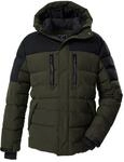 Steppjacke KILLTEC "KOW 88 MN QLTD JCKT", Herren, Gr. L, gr&uuml;n (olivgr&uuml;n),