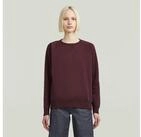 G-STAR Sweatshirt Premium core 2.0 mit Einsatz am Ausschnitt