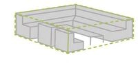 PEREL Gartenm&ouml;bel-Schutzh&uuml;lle (1-St), Abdeckung Lounge-M&ouml;bel Wasserfeste