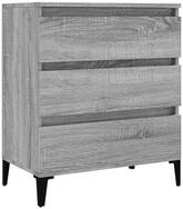 vidaXL Sideboard, Kommode Grau Sonoma 60x35x70 cm Holzwerkstoff