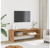 vidaXL Schrankmodule TV-Schrank Braun Artisan-Eiche 120x40x40 cm Holzwerkstoff