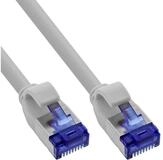 Inline Patchkabel Slim, Cat.6A, S/FTP, TPE (LSZH) flexibel, PoE, grau, 30m...