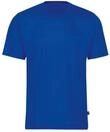 T-Shirt TRIGEMA "TRIGEMA T-Shirt aus 100% Baumwolle", Damen, Gr. L, blau (royal),