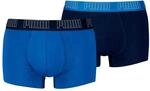 Trunk PUMA "PUMA MEN EVERYDAY TRUNKS 2P", Herren, Gr. S, blau (navy, blau), Jersey,