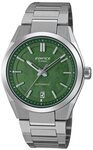 CASIO EDIFICE Automatikuhr Edifice Automatik Stahl/Gr&uuml;n