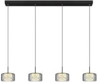 GLOBO LIGHTING LED Pendelleuchte FOGSY, LED fest integriert, Tageslichtwei&szlig;,