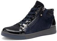 Ara ROM Sneakerboots Hightop Sneaker, Schn&uuml;rboots mit Kontrastbes&auml;tze