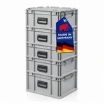 PROREGAL&reg; Stapelbox SuperSparSet Eurobox NextGen Portable, Verschiedene