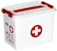 Sunware Aufbewahrungsbox Sunware ErsteHilfe-Box inklusive Deckel 9 L 30 x