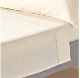 Homescapes Betttuch Bettlaken 178 x 255 cm, creme-vanille &ndash; Bio-Baumwolle,...