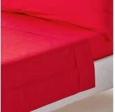 Homescapes Betttuch Bettlaken ohne Gummizug 178 x 255 cm, rot &auml;gyptische...