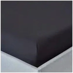Homescapes Spannbettlaken Spannbettlaken extra hoch schwarz, &Auml;gyptische...