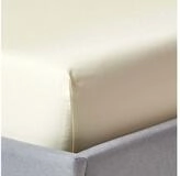 Homescapes Spannbettlaken Spannbettlaken creme-vanille &auml;gyptische Baumwolle,...
