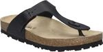 Zehentrenner JOSEF SEIBEL "Hermine 02, schwarz", Damen, Gr. 38, schwarz,