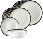 Geschirr-Set SELTMANN WEIDEN "Teller-Set Terra 18er Set", bunt (corso), 18,