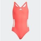 adidas Performance Badeanzug 3-STREIFEN C-BACK KIDS f&uuml;r Kinder, sportlicher...