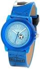 Scout Quarzuhr Crystal Kinderuhr 164000008 Fu&szlig;ball Lernuhr Blau Kunstlederband 30 mm