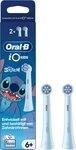 Oral-B Aufsteckb&uuml;rsten iO Kids 6+ Disney Stitch, Sanft zu wackeligen Z&auml;hnen &